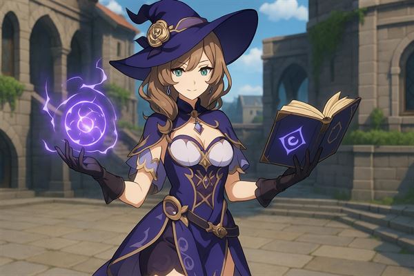 Lisa genshin impact character overview