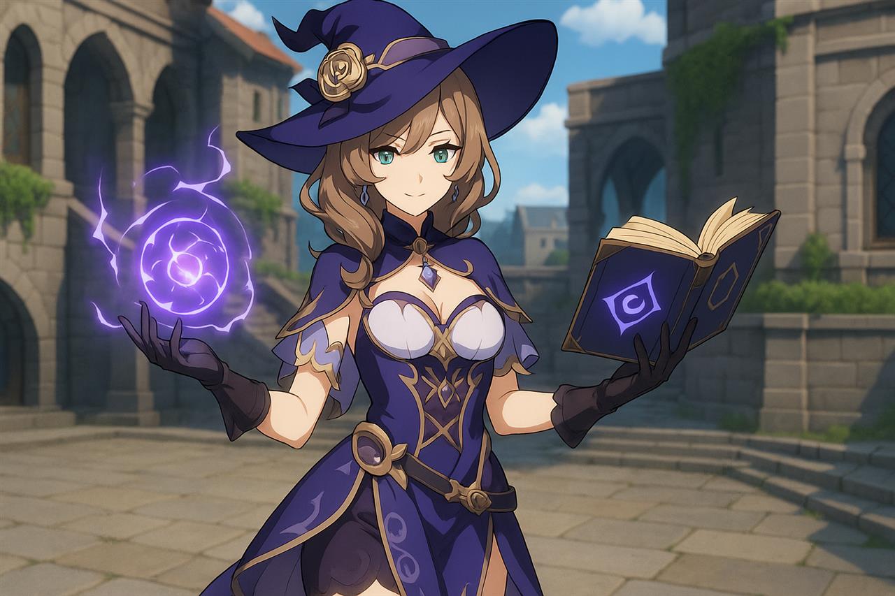 Lisa genshin impact character overview