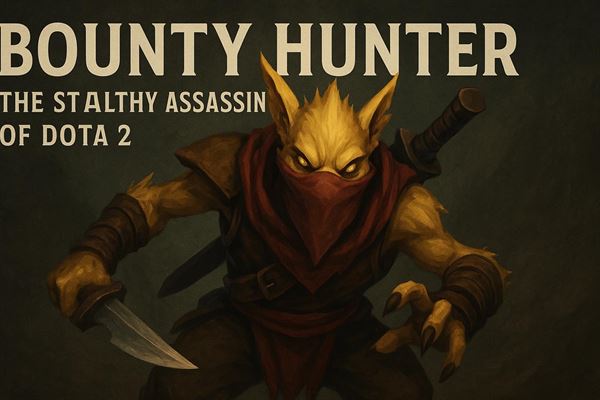 Bounty hunter - the stealthy assassin of dota 2